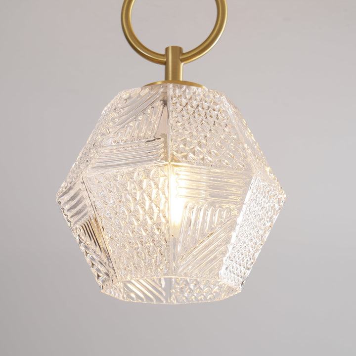 Orion Cut-Glass Ceiling Light
