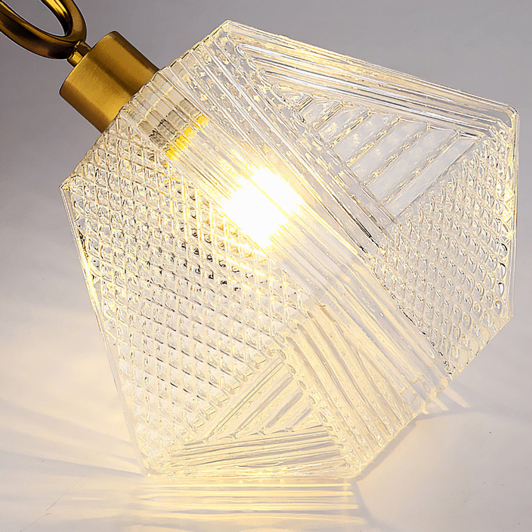 Orion Cut-Glass Ceiling Light