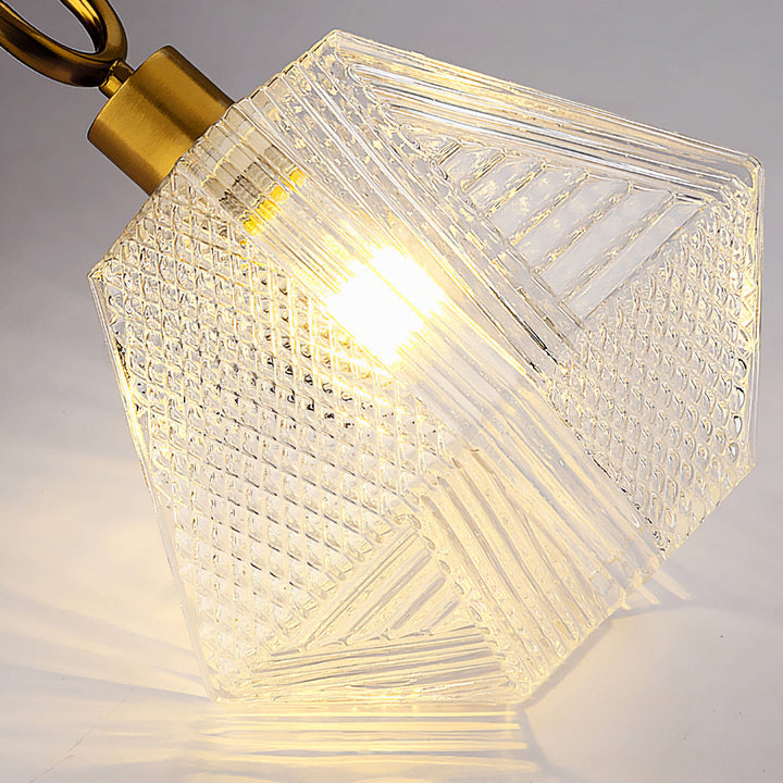 Orion Cut-Glass Ceiling Light