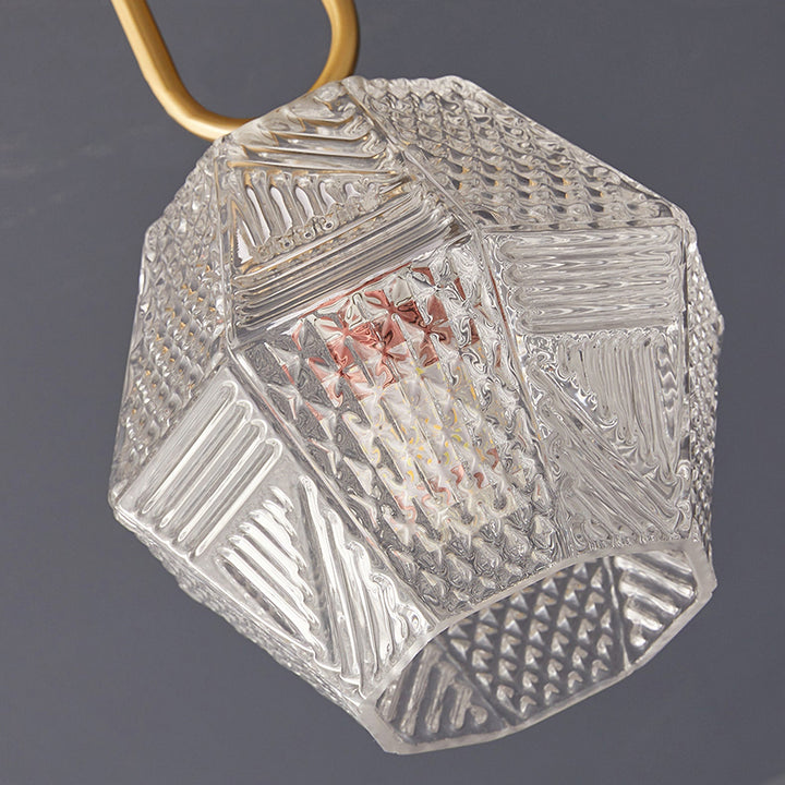 Orion Cut-Glass Ceiling Light