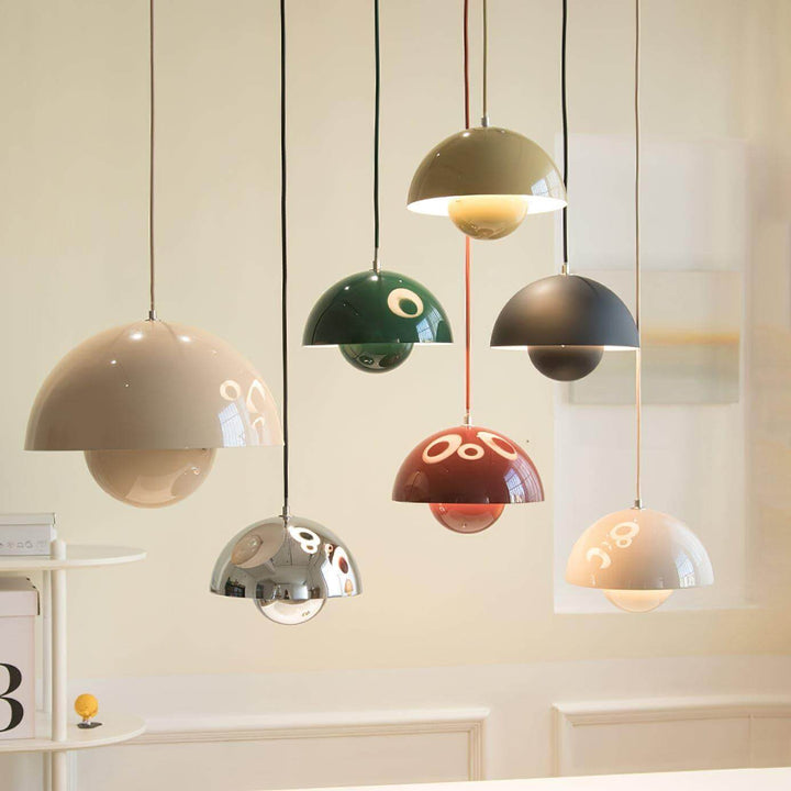 Dome Pendant Lamp - Retro, for Kitchen Island &amp; Dining Room | Dahl