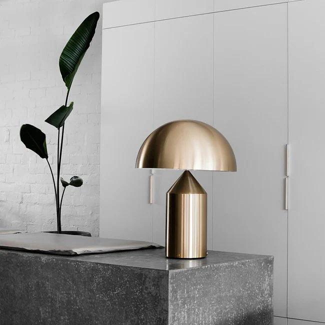 Dome Dome Table Lamp - Modern, for Bedside &amp; Living Room