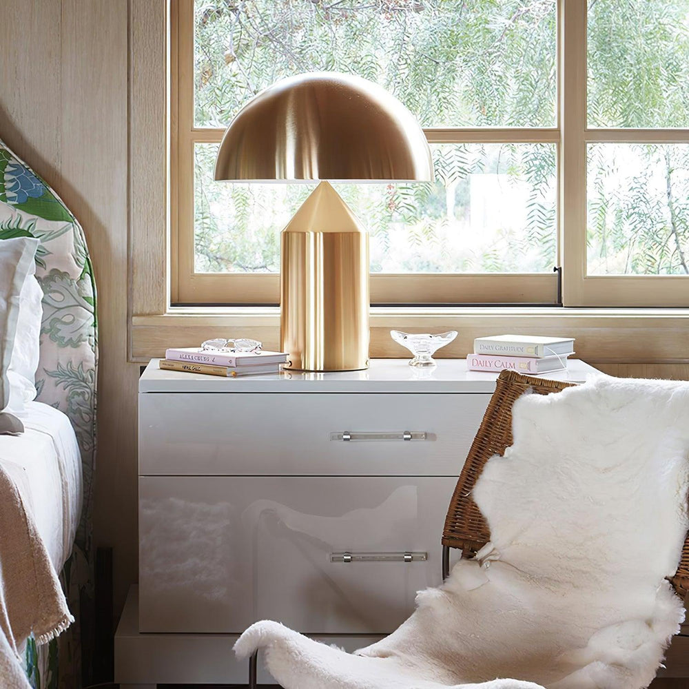 Dome Dome Table Lamp - Modern, for Bedside & Living Room