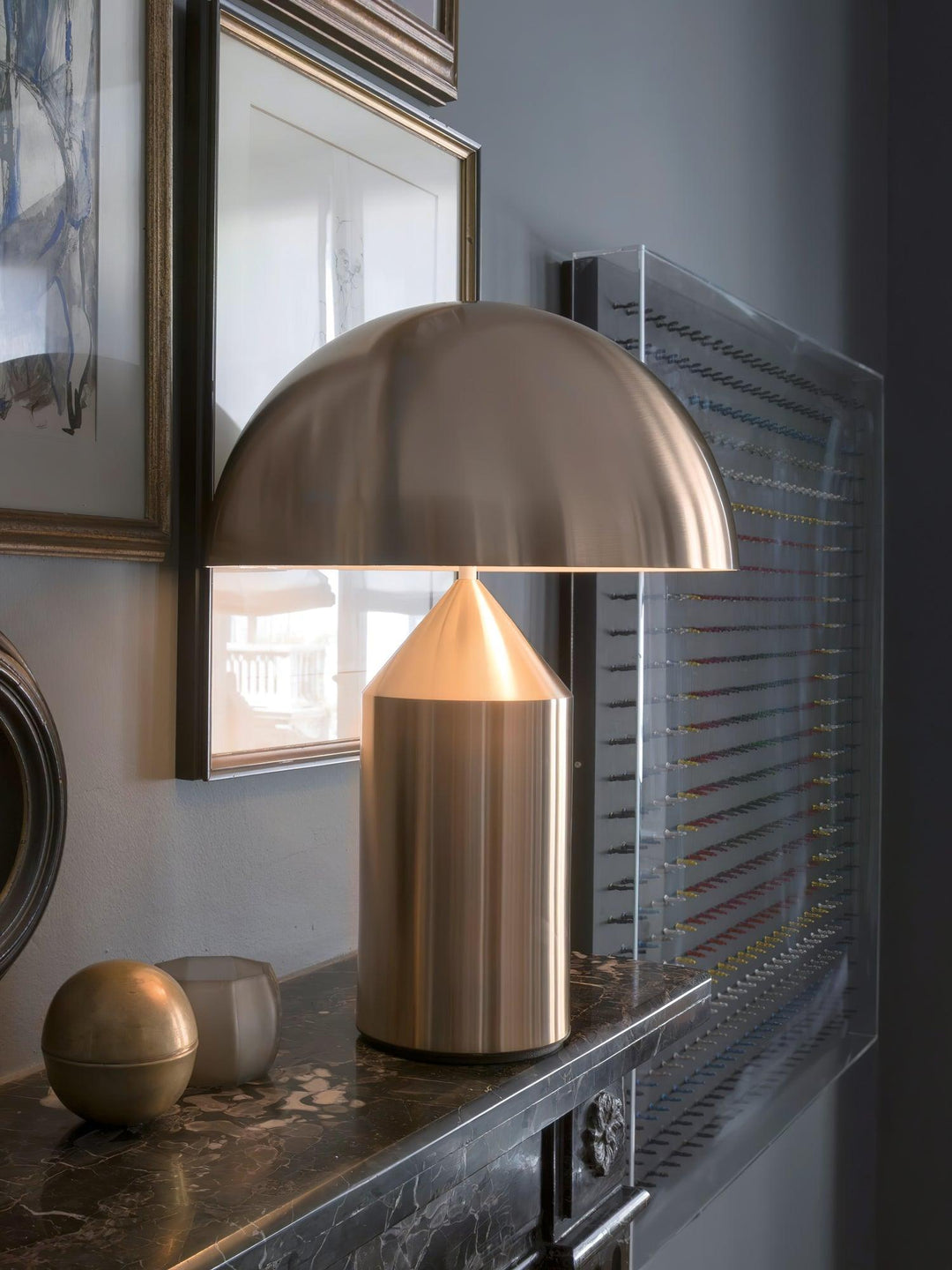 Dome Dome Table Lamp - Modern, for Bedside &amp; Living Room