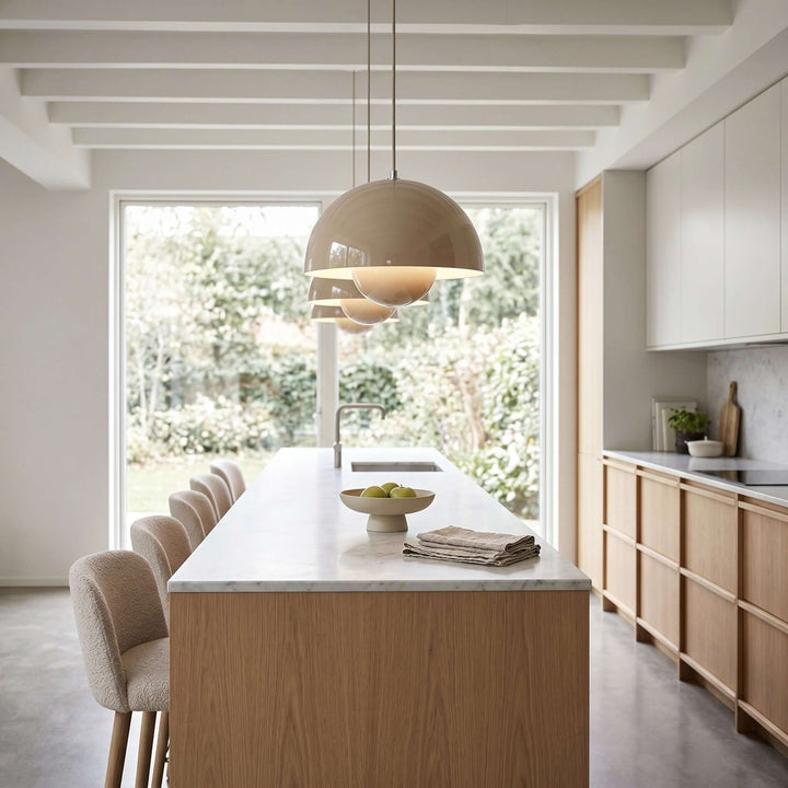 Dome Pendant Lamp - Retro, for Kitchen Island &amp; Dining Room | Dahl