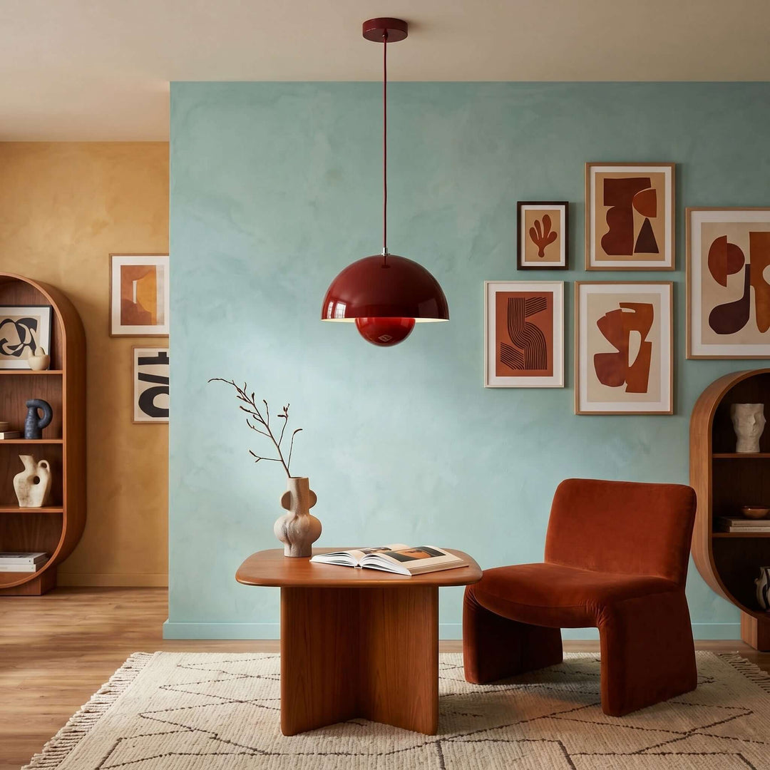 Dome Pendant Lamp - Retro, for Kitchen Island &amp; Dining Room | Dahl