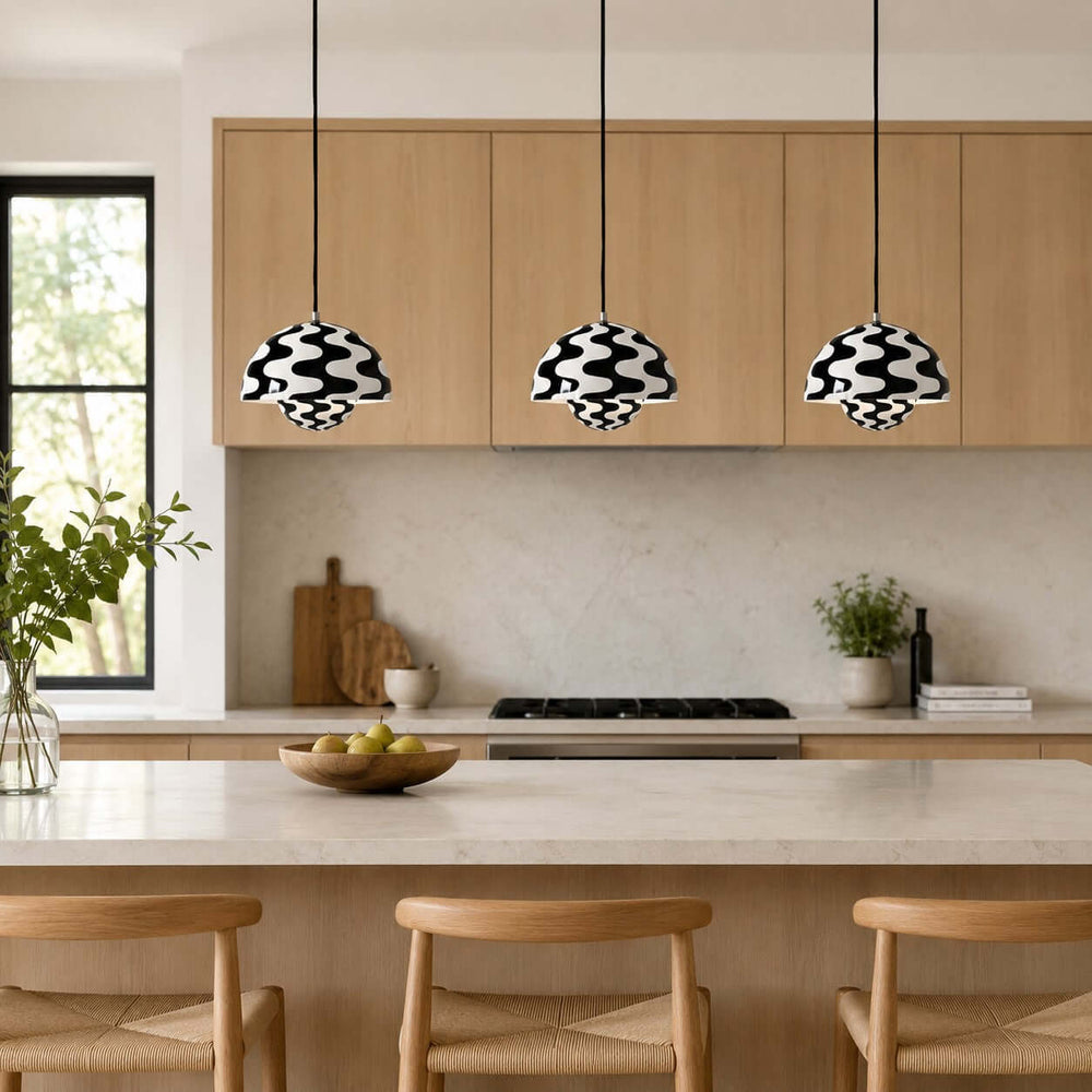 Dome Pendant - Retro Light for Kitchen Island & Dining Room | Pim
