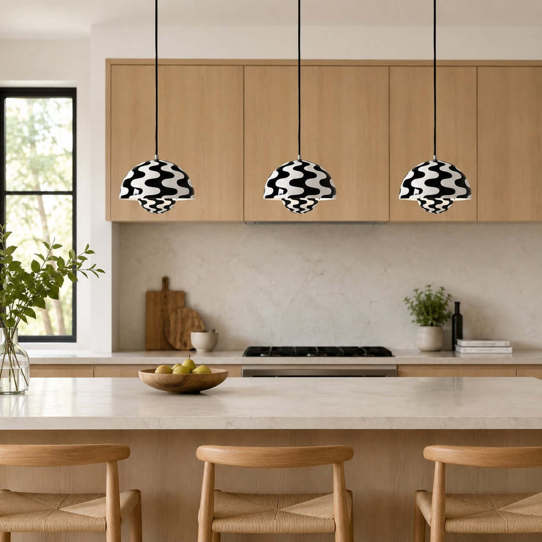 Dome Pendant - Retro Light for Kitchen Island &amp; Dining Room | Pim
