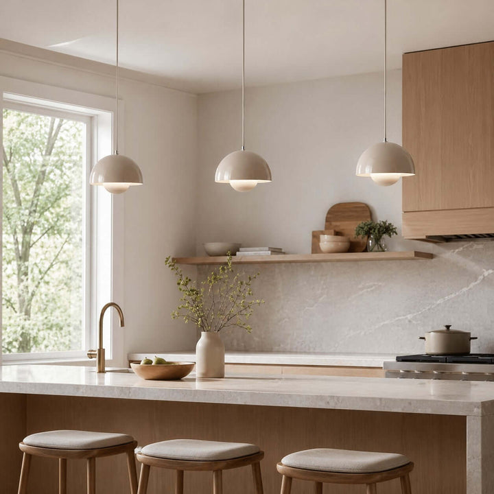 Dome Pendant - Retro Light for Kitchen Island &amp; Dining Room | Pim
