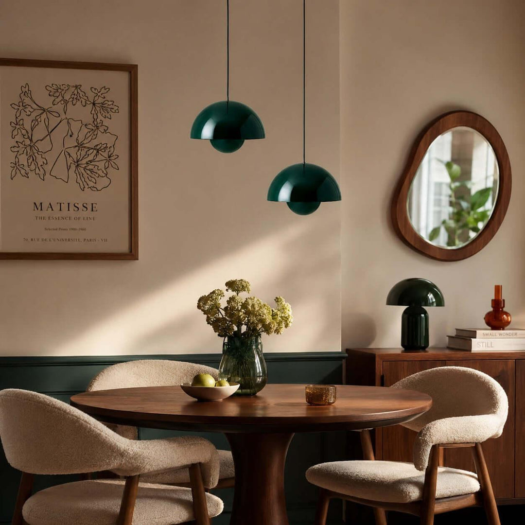 Dome Pendant - Retro Light for Kitchen Island &amp; Dining Room | Pim