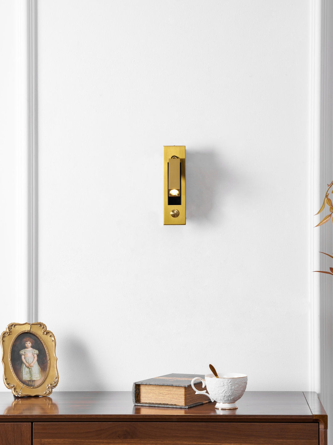 Pelle Folding Bedside Light