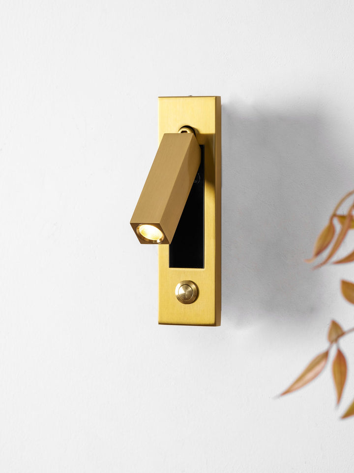 Pelle Folding Bedside Light