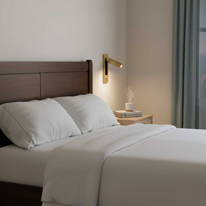 Pelle Folding Bedside Light