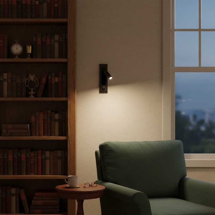 Pelle Folding Bedside Light