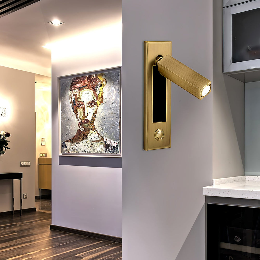 Pelle Folding Bedside Light