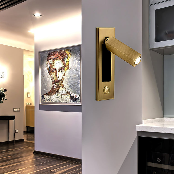 Pelle Folding Bedside Light