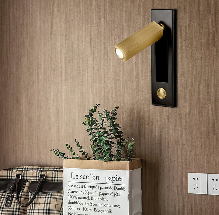Pelle Folding Bedside Light