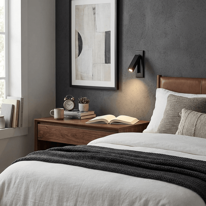 Pelle Folding Bedside Light