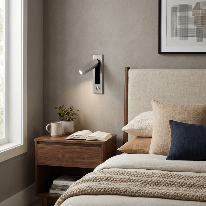 Pelle Folding Bedside Light