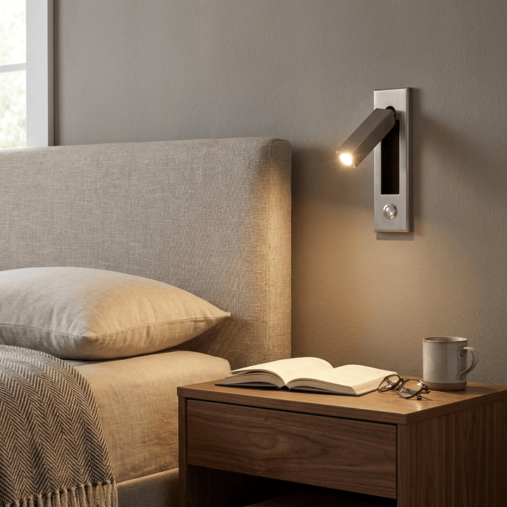 Pelle Folding Bedside Light