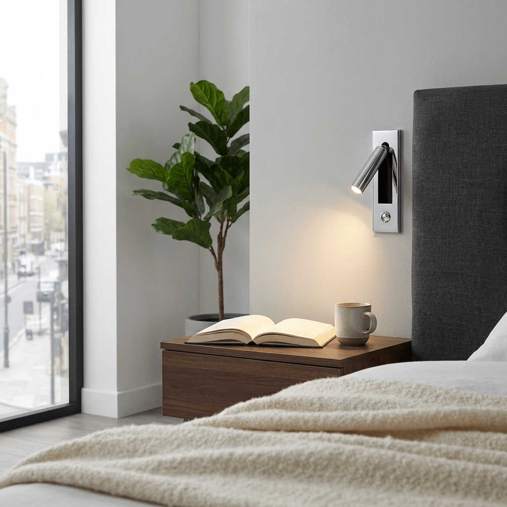 Pelle Folding Bedside Light