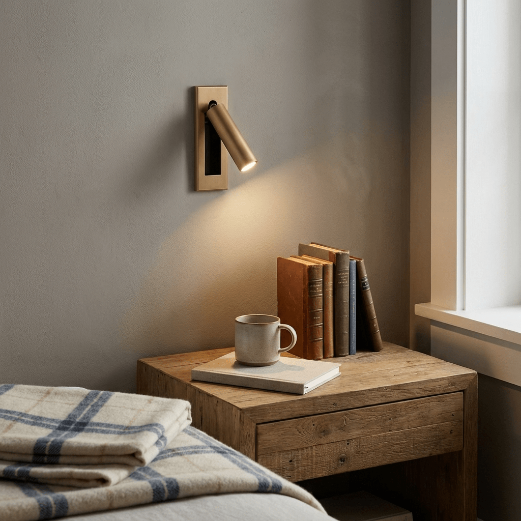 Pelle Folding Bedside Light