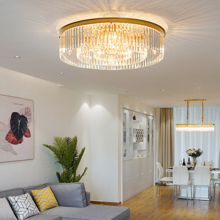 Elvi Crystal Ceiling Light