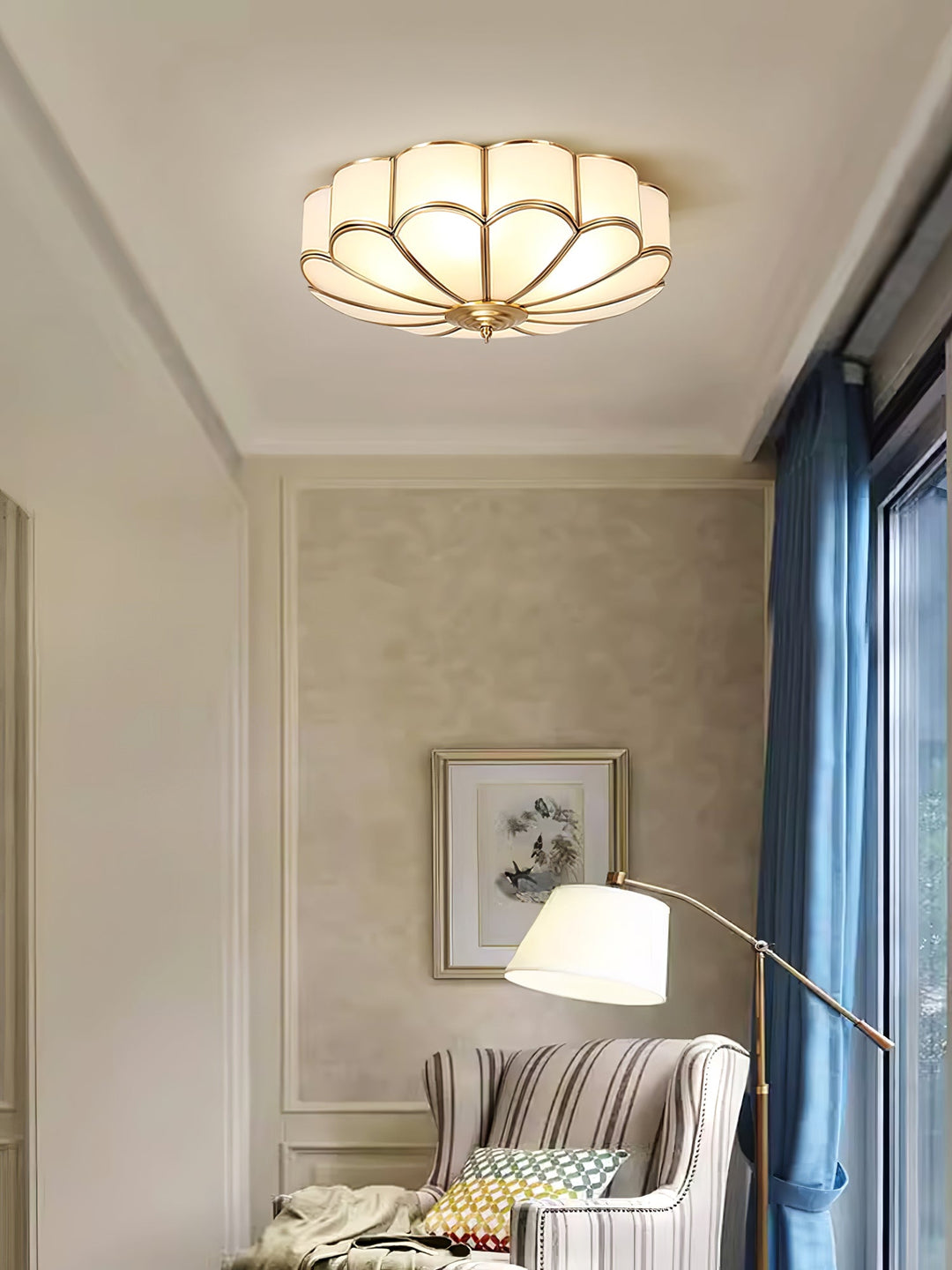Bloesem Glass Ceiling Light