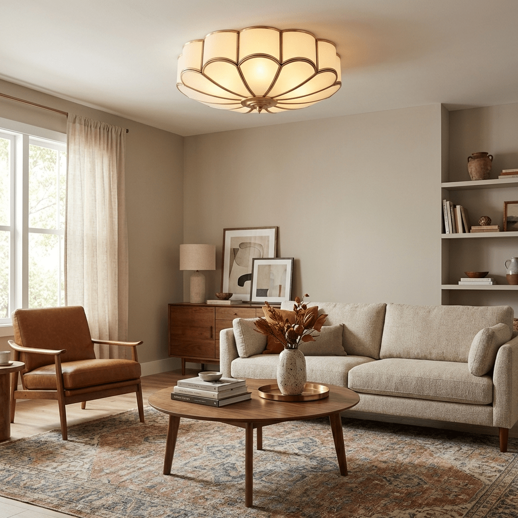 Bloesem Glass Ceiling Light