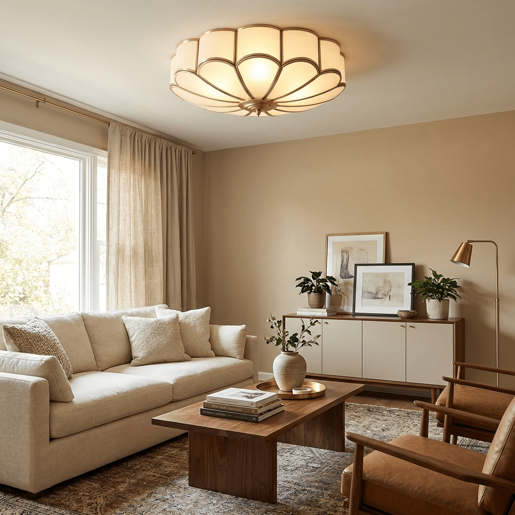Bloesem Glass Ceiling Light