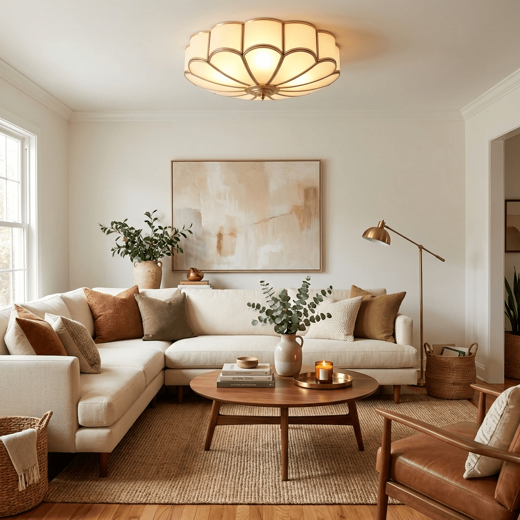 Bloesem Glass Ceiling Light