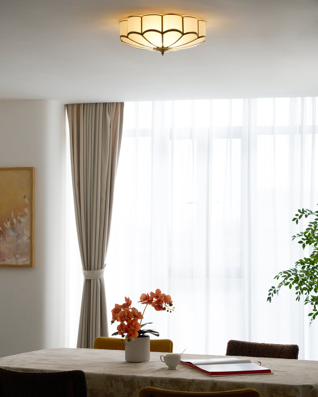Bloesem Glass Ceiling Light