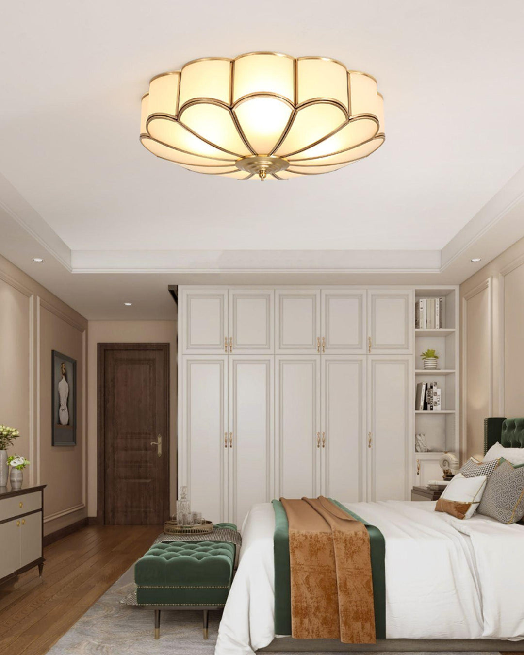 Bloesem Glass Ceiling Light