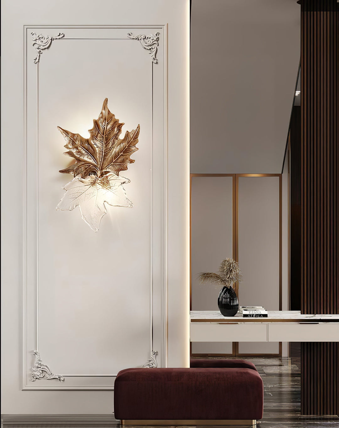 Fern Leaf Wall Sconce