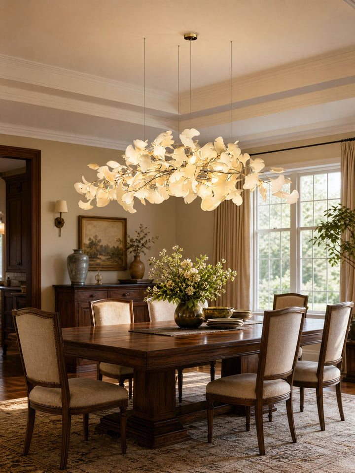 Plume Gingko Chandelier