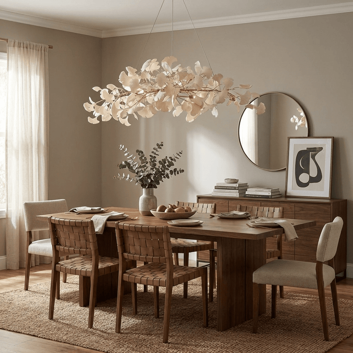 Plume Gingko Chandelier