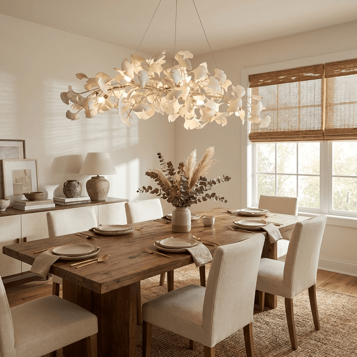Plume Gingko Chandelier