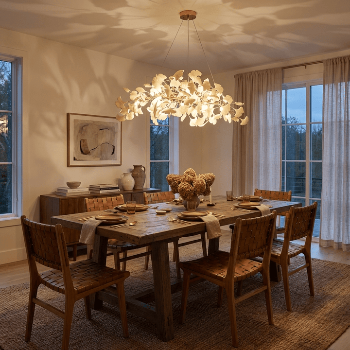 Plume Gingko Chandelier