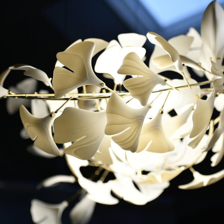 Plume Gingko Chandelier