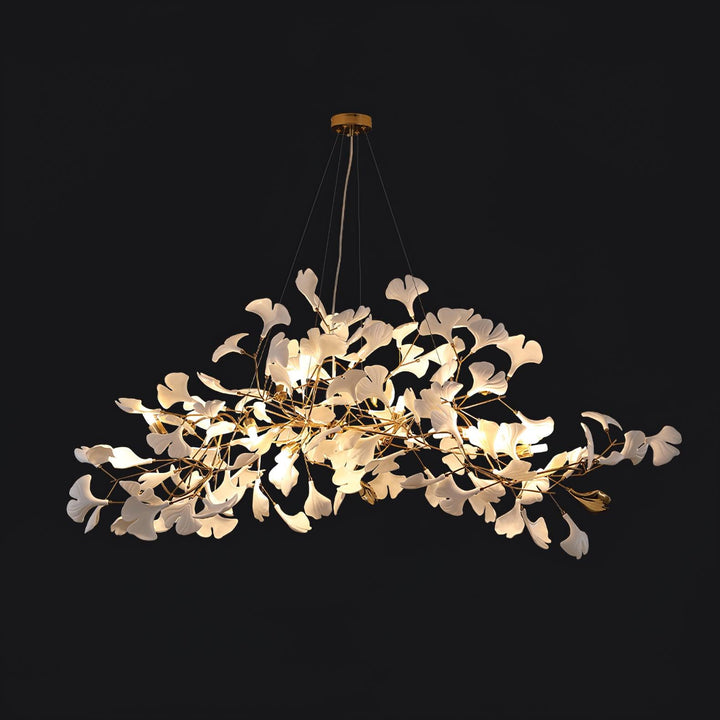Plume Gingko Chandelier