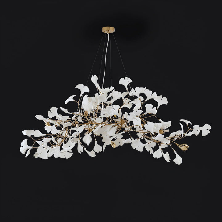 Plume Gingko Chandelier