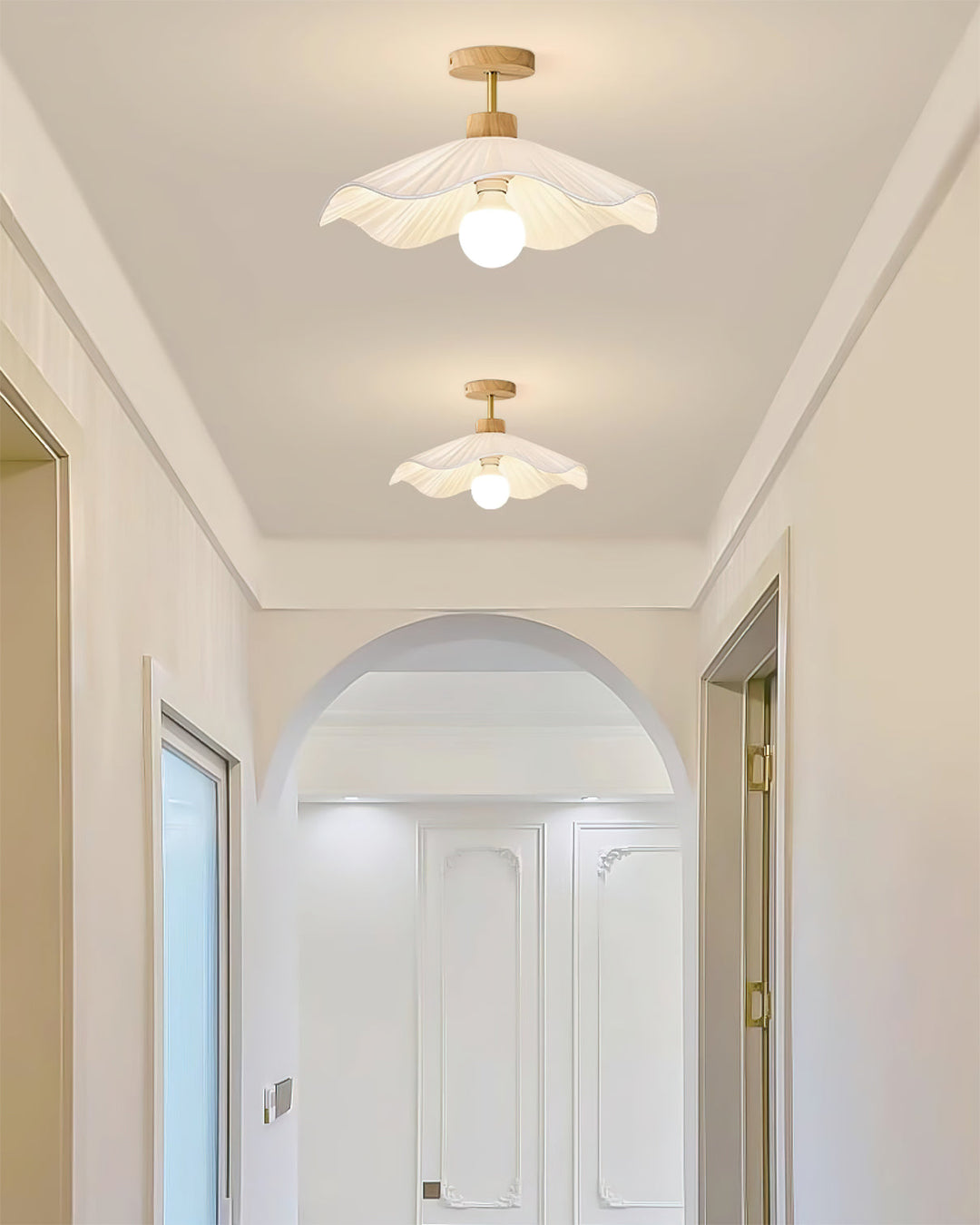 Joni Pleated Ceiling Light