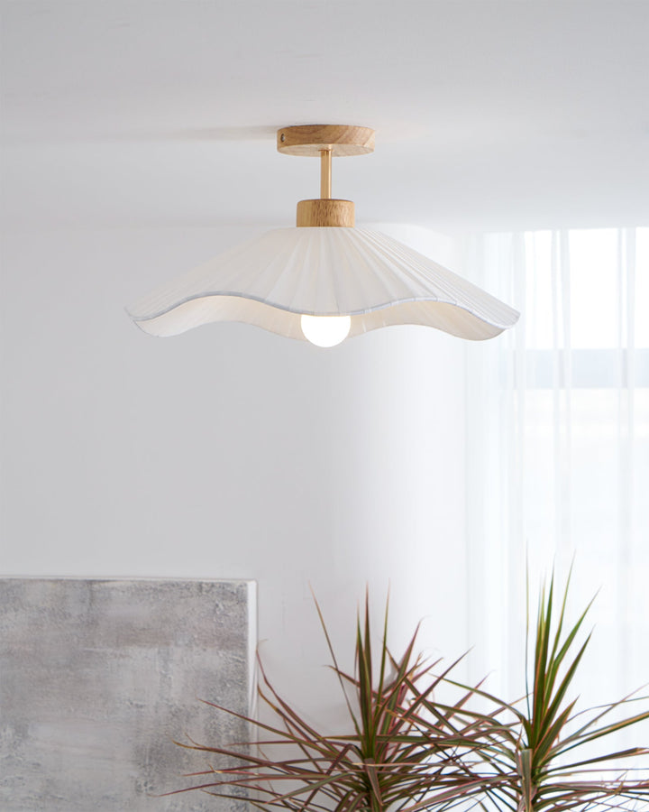Joni Pleated Ceiling Light