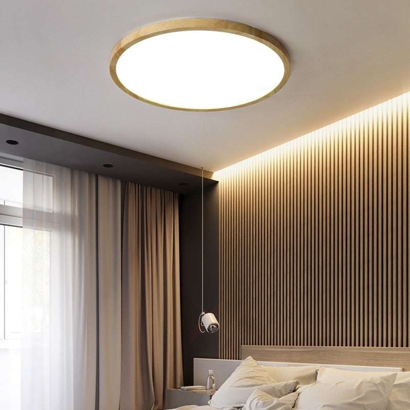 Birk Wood Ceiling Light