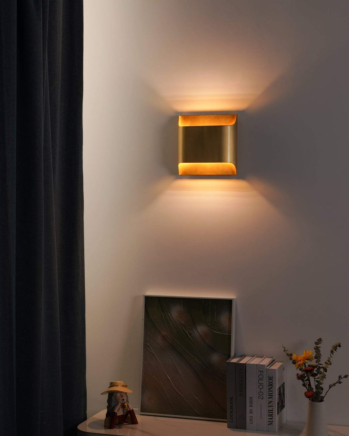Gilles Brass Wall Lamp