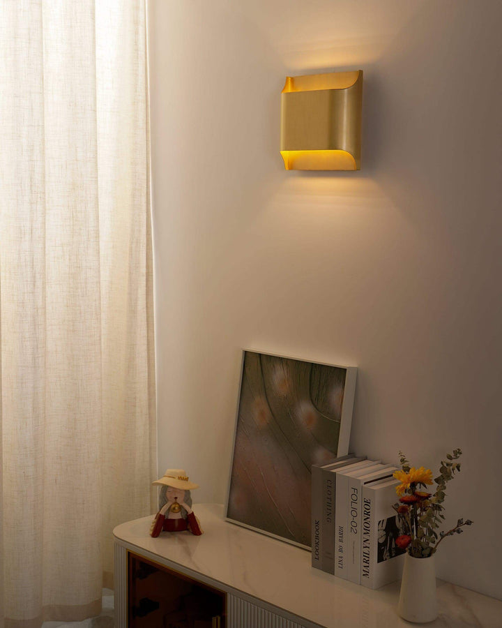 Gilles Brass Wall Lamp