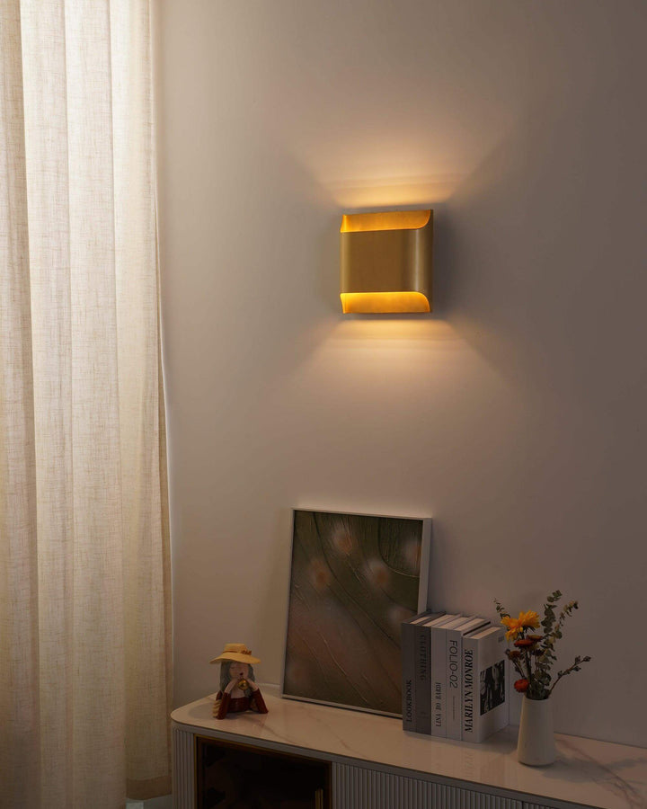 Gilles Brass Wall Lamp