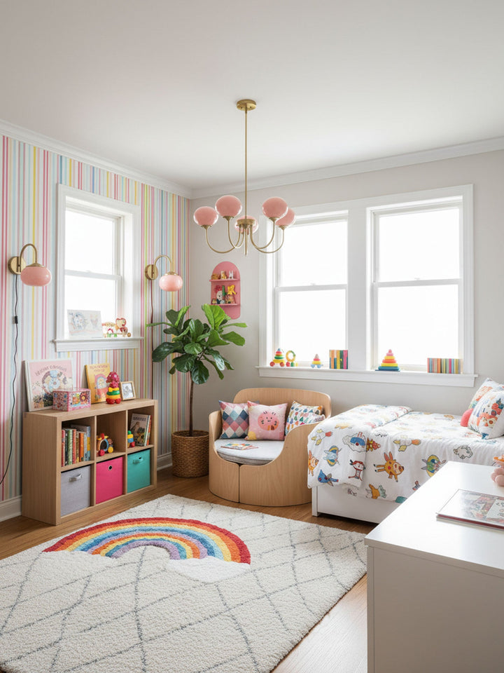 Pom Marshmallow Chandelier