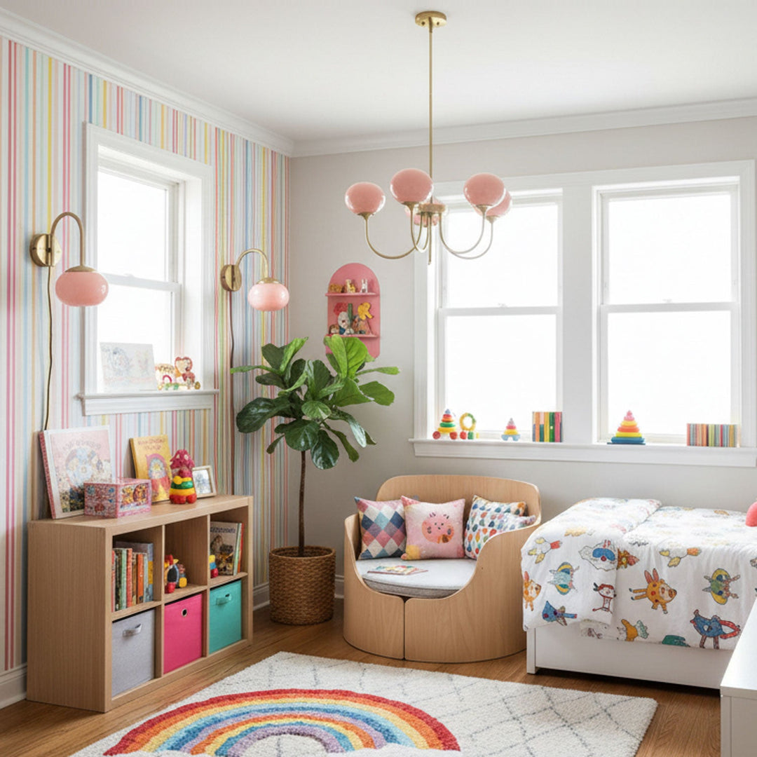 Pom Marshmallow Chandelier