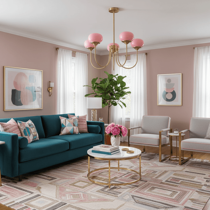 Pom Marshmallow Chandelier